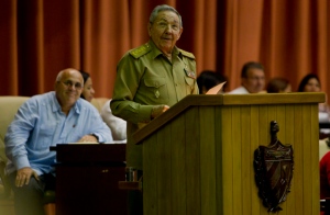 General de Ejército Raúl Castro, presidente de los Consejos de Estado y de Ministros, clausura en el Palacio de las Convenciones de La Habana el V Periodo Ordinario de Sesiones de la VIII legislatura de la Asamblea Nacional del Poder Popular. Foto: Ladyrene Pérez/ Cubadebate